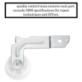 FORIDE 2X DC93-00634A Dryer Idler Pulley for Samsung Dryer Parts DC97-07509B AP4373659 AP6038887 AP4213616 PS4216837 PS11771601.