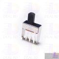 Slide Switch 2 Positions 6 Pin PCB Mount Long Knob-5pcs. 