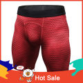 Men Compression Tights Quick Dry Fitness Shorts Running Gym Sportswear Pants.