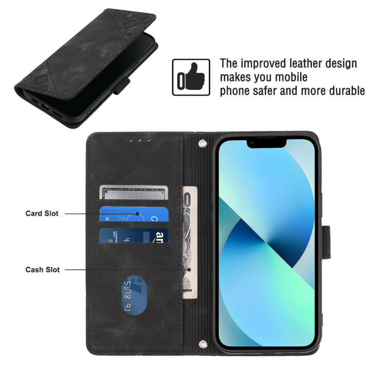Phone%20Case%20for%20Honor%20Magic4%20Lite%205G%20-%20PU%20Leather%20Case%20-%20Card%20Slot%20Design%20-%20Back%20Cover%20Case%20-%20Image%203