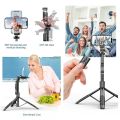 KEELEAD Wireless Selfie Stick Tripod L16 1530mm Foldable Monopod for Gopro Action Cameras Smartphones iPhone 13 14 Xiaomi. 
