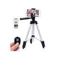 Mobile Dslr Tripod Camera Stand With Remote - Silver And Black - Tripod.