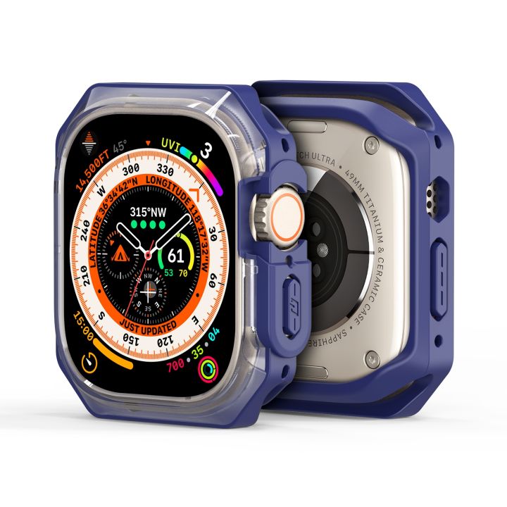 DUX%20DUCIS%20Tamo%20Series%20Hollow%20PC%20+%20TPU%20Watch%20Protective%20Case%20For%20Apple%20Watch%20Ultra%202%2049mm%20/%20Ultra%2049mm%20-%20Image%202