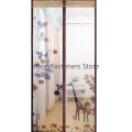 1 Set Upgrade Anti Mosquito Door Net with Magnet Mosquito Insect Fly Curtain Mesh Hands-free Closing Door Magnetic Bug Screen.