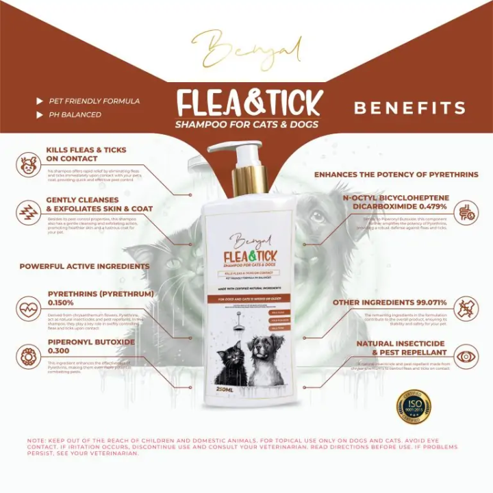 Bengal%20Flea%20&%20Tick%20Shampoo%20For%20Dogs%20and%20Cats%20250ml%20-%20Image%203