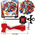 Beyblade Burst B 120 Ultimate Battle Set: Buster Xcalibur with Battling String Launcher Burst Bey Launcher LR (Left & Right Turning) + String Launcher Grip Gold. 