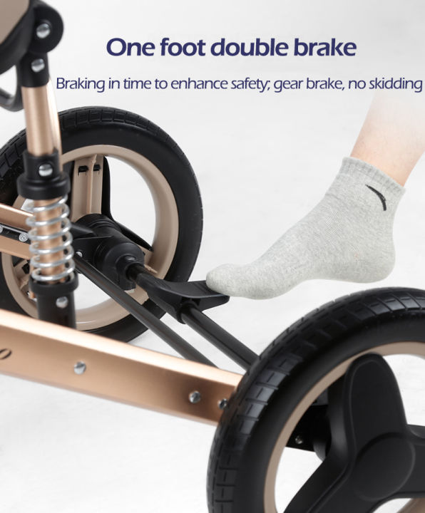 Belecoo%20Baby%20Stroller%202%20in%201/3%20in%201%20High%20Landscape%20Pushchair%20Reclining%20Baby%20Carriage%20Foldable%20Pushchair%20Cradle%20Puchair%20-%20Image%204