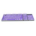 Pudding Keycaps Set, Full 104 Key Set Opaque PBT Keycap Set for 61/64/68/72/87/98/104 Keys Mechanical Keyboards Gaming Typing.