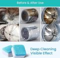 12pcs Washing Machine Cleaner Washer Cleaning Detergent Effervescent Tablet Cleaner Washing Machine Home Cleaning tool.