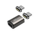 USB C To Type C Magnetic OTG Adapter PD 100W Fast Charging USBC Magnet Connector For MacBook Pro Samsung Huawei Xiaomi Laptop. 