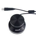 AIMOS USB Audio Volume Controller Knob, Volume Adjuster Rotary Computer Speaker Volume Control Switch For Win7/8/10/XP/Mac/Vista Android (Black). 
