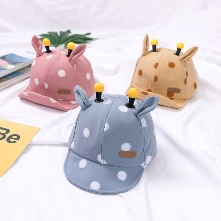 Cute%20Cartoon%20Baby%20Baseball%20Caps%20with%20Ears%20Sweet%20Dot%20Baby%20Boys%20Girls%20Hat%20Cap%20Spring%20Summer%20Outdoor%20Toddler%20Kids%20Sun%20Hats%20-%20Image%203