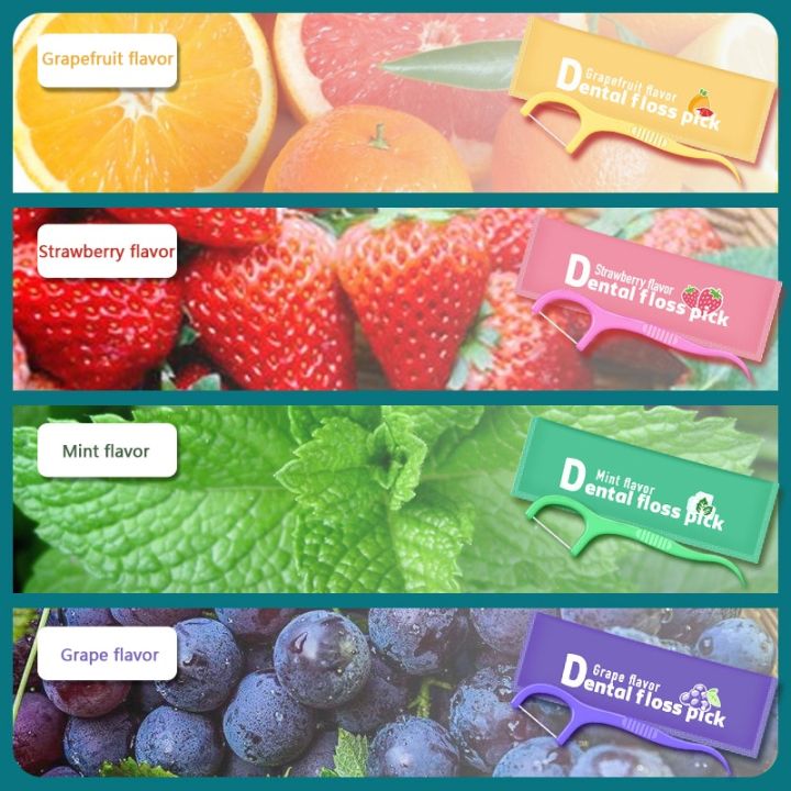 30PCS%20Individual%20Package%20Floss%20Colorful%20Fruit%20Flavor%20Dental%20Floss%20Set%20Pick%20Toothpick%20Portable%20Floss%20Teeth%20Cleaner%20With%20Box%20-%20Image%202