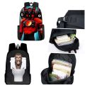 Skibidi Toilet Backpack For School Bag Titans Cameraman Lunch Box Skibidi Mochila Speaker Tv Man Woman Pencil Case Bookbag Kid. 