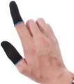 2 pcs / 1 Pair Breathable Mobile Gaming Finger Sleeve Press Trigger Game Controller Sweatproof Gloves for Mobile Gaming. 