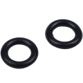 250 Pieces Black Nitrile Rubber O Ring Seals Washers 12 mm x 2,5 mm x 7 mm.