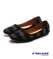 Walkar Ladies Shoe PU Suede with stone. 