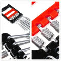 3 in 1 Adjustable Chest Expander with Multi-Function Pedal Grip Trainer for Home Office Exercise Chest Pull Gym Equipment. 