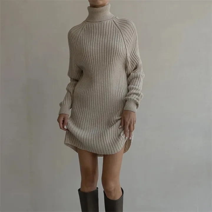 White%20Knitted%20Dress%20Turtleneck%20Long%20Sleeve%20Oversized%20Sweater%20Dress%20Female%20Fashion%20Short%20Autumn%20Winter%20Dresses%20For%20Women%202023%20-%20Image%207