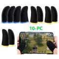 5 Pair(10 Pcs) Mobile Finger Sleeve/Press Trigger Game Controller Sweatproof Gloves for Mobile Gaming / Finger Sleeves. 