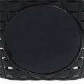 2X Kids Bicycle Basket, Children Plastic Front Handlebar Bike Basket for Storage, Black.