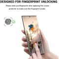 【Straggle Steipos】2PCS Support Ultrasonic Fingerprint Unlock Tempered Glass For Samsung Galaxy S23 Ultra S22 Ultra S23 Plus S22+ Screen Protector.