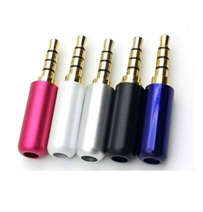 RUNCCI-YUN 6Pcs Audio Jack Adaptateur convertisseur Prise stéréo Prise RUNCCI-YUN 6Pcs Audio Jack Adaptateur convertisseur Prise stéréo Prise