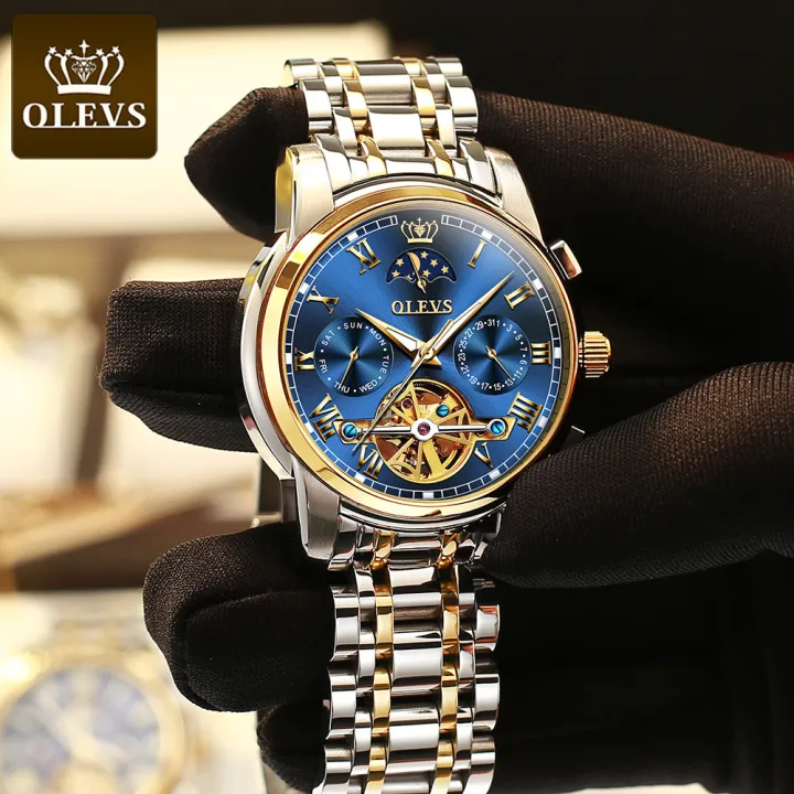 OLEVS%20Fashion%20Automatic%20Stainless%20Steel%20Waterproof%20Watches%20%20for%20Men%20-%20Image%203