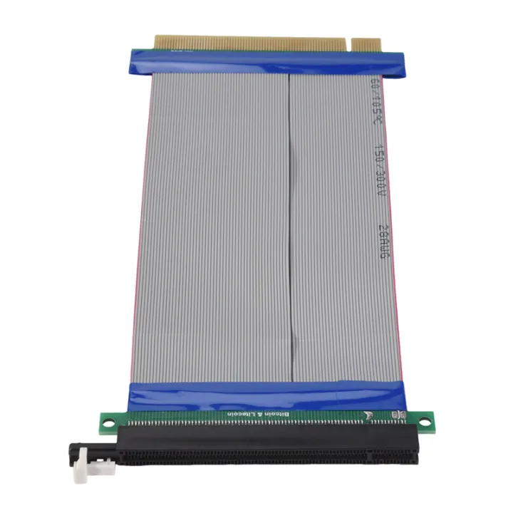 PCI-E%20Express%2016X%20Riser%20Card%20Extender%20Extension%20Cable%20Ribbon%20Flex%20-%20Image%203
