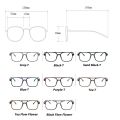 Yoovos Luxury Glasses Frame Men Square Retro Eyeglasses Frames Men/Women Vintage Okulary For Men Blue Light Transparent Eyewear. 