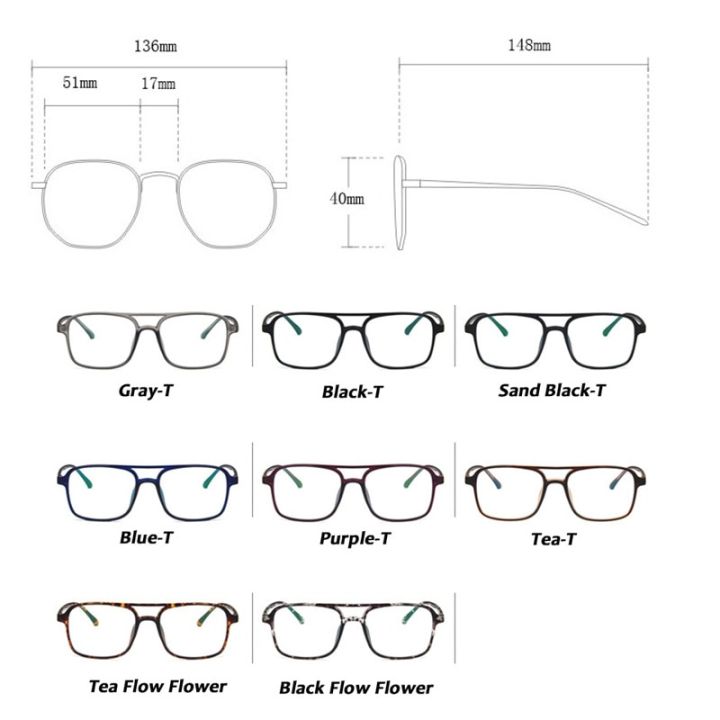 Yoovos%20Luxury%20Glasses%20Frame%20Men%20Square%20Retro%20Eyeglasses%20Frames%20Men/Women%20Vintage%20Okulary%20For%20Men%20Blue%20Light%20Transparent%20Eyewear%20-%20Image%206