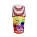 Sesame Street Party Supplies Tableware Elmo Paper Straws Cups Plate Napkins Sesame Street Baby Shower Birthday Party Decorations. 