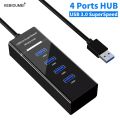 USB 3.0 HUB USB Splitter 4 Ports USB HUB 3.0 USB 2.0 HUB USB Switch USB Adapter High Speed Multi Ports For Computer Laptop.