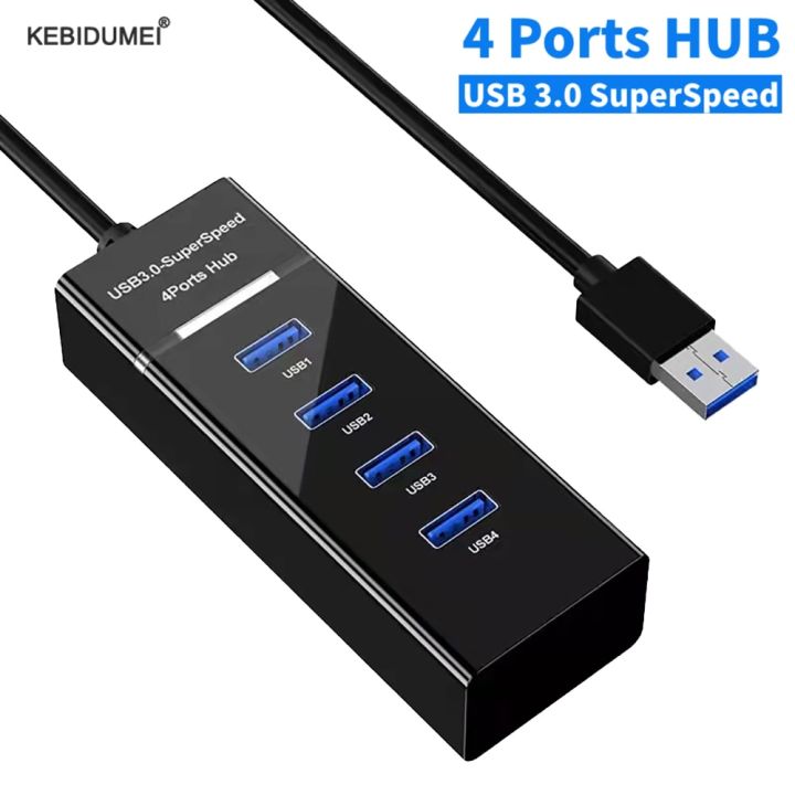 USB 3.0 HUB USB Splitter 4 Ports USB HUB 3.0 USB 2.0 HUB USB Switch USB Adapter High Speed Multi Ports For Computer Laptop