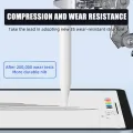 GOOJODOQ Precision Replacement Nib for Apple Pencil 2 1 for Apple Nib iPad Pencil Stylus Durable pen tip. 
