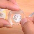 Silicone Children Head Protection, (4 Pcs )Anti-Collision Corner Transparent Anti-Collision Desk Corner Anti-Knock The Sleeve.