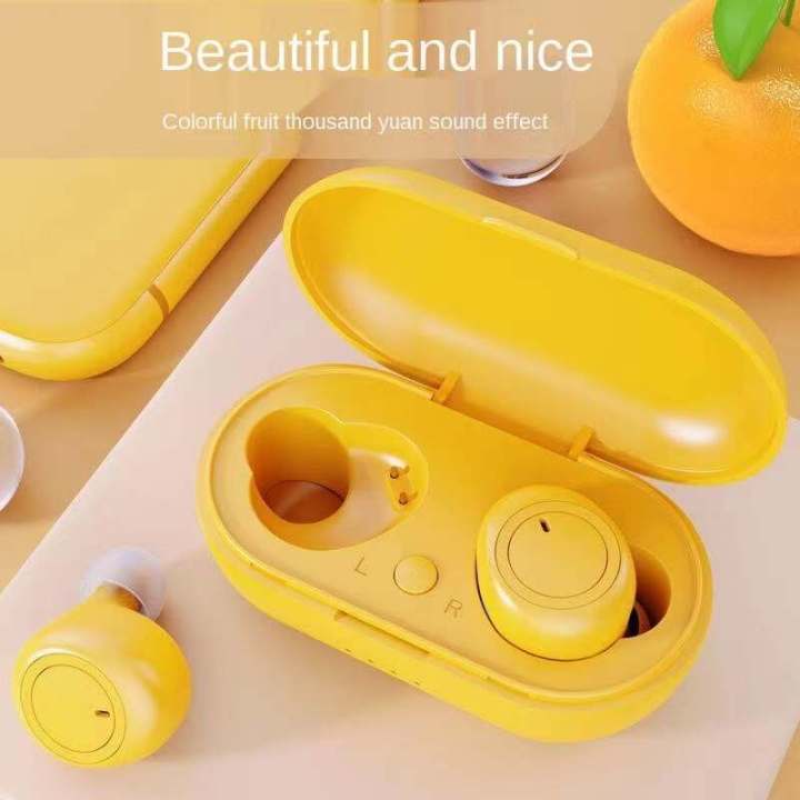 Bluetooth headset F9 in-ear wireless sports headset Y50 Bluetooth third-generation headset TWS 5.2 cross-border new model