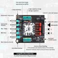 540W Bluetooth Power Amplifier Board with Subwoofer 2.1 Channel 160W×2+220W, 15V-36V Audio Power Amplifier Module with Treble and Bass Control.