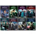 Harry Potter Series 1 - 8 Books Set By Jk Rowling High Print Copy. 