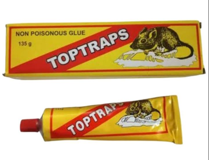 135gm TopTraps Mouse Non Poisonous Killing Glue Trap easy catch Insect Lizard small animals effective Stick Glue