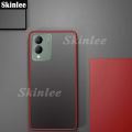 Phone case For Vivo Y17S Back cover Transparent Soft Edge Matte Silicone Frame Hard Clear Protecive Back Cover For Vivo Y17S cover cases.