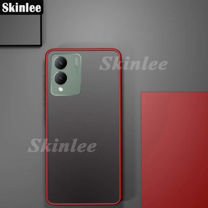 Phone%20case%20For%20Vivo%20Y17S%20Back%20cover%20Transparent%20Soft%20Edge%20Matte%20Silicone%20Frame%20Hard%20Clear%20Protecive%20Back%20Cover%20For%20Vivo%20Y17S%20cover%20cases%20-%20Image%205
