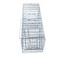 Metal Wire Cat Cage Folding Cat Cage Mild Steel Wire Cat Cage Portable Lightweight Metal Wire Pet Cage for Small Medium Cats. 