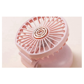 Handheld Fan, Portable Neck Fan, Folding Fan (Pink). 