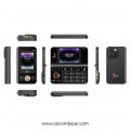 Icon i909 Jelly Dual-Screen Feature Phone 2.4"/2.8" with Large Display and Unique Design. 