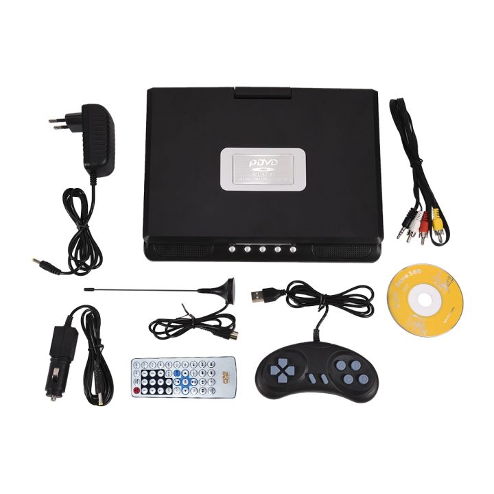 9.8%20Inch%20Portable%20Mobile%20Dvd%20Support%20Sd%20Card/USB%20Port/Dvd%20Us%20Plug%20-%20Image%203