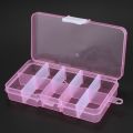 Pack of 4Pcs Plastic Jewelry Box Organizer Storage Container.