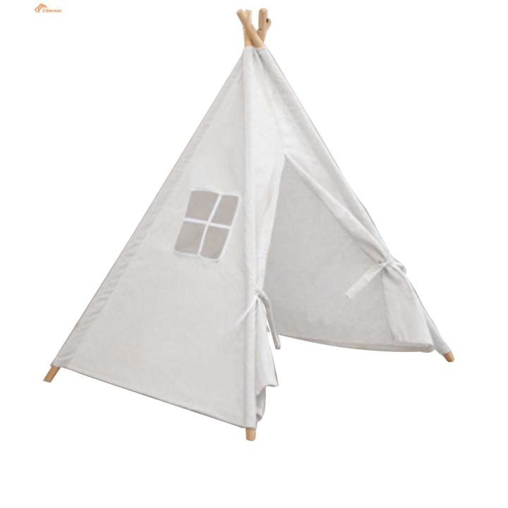 Folding Playhouse Tent Play Tent House, Foldable Pop Up Hut Theme