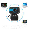 USB 2.0 Computer Camera Notebook Laptop HD Webcam Camera Microphone Video with durability.