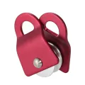 Lixada 20kN Bearing Mobile Micro Pulley Max Rope 1/2in for Rigging Arborist Climbing. 